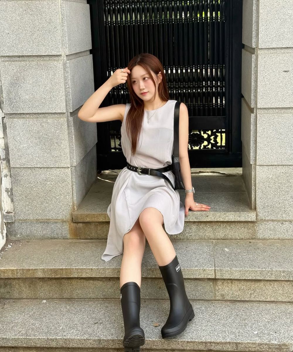 ◆MISEKI SEOUL◆ Billow sheer sleeveless one piece IVORY MSK MUSINSA | MISEKI SEOUL Billow sheer sleeveless one piece IVORY