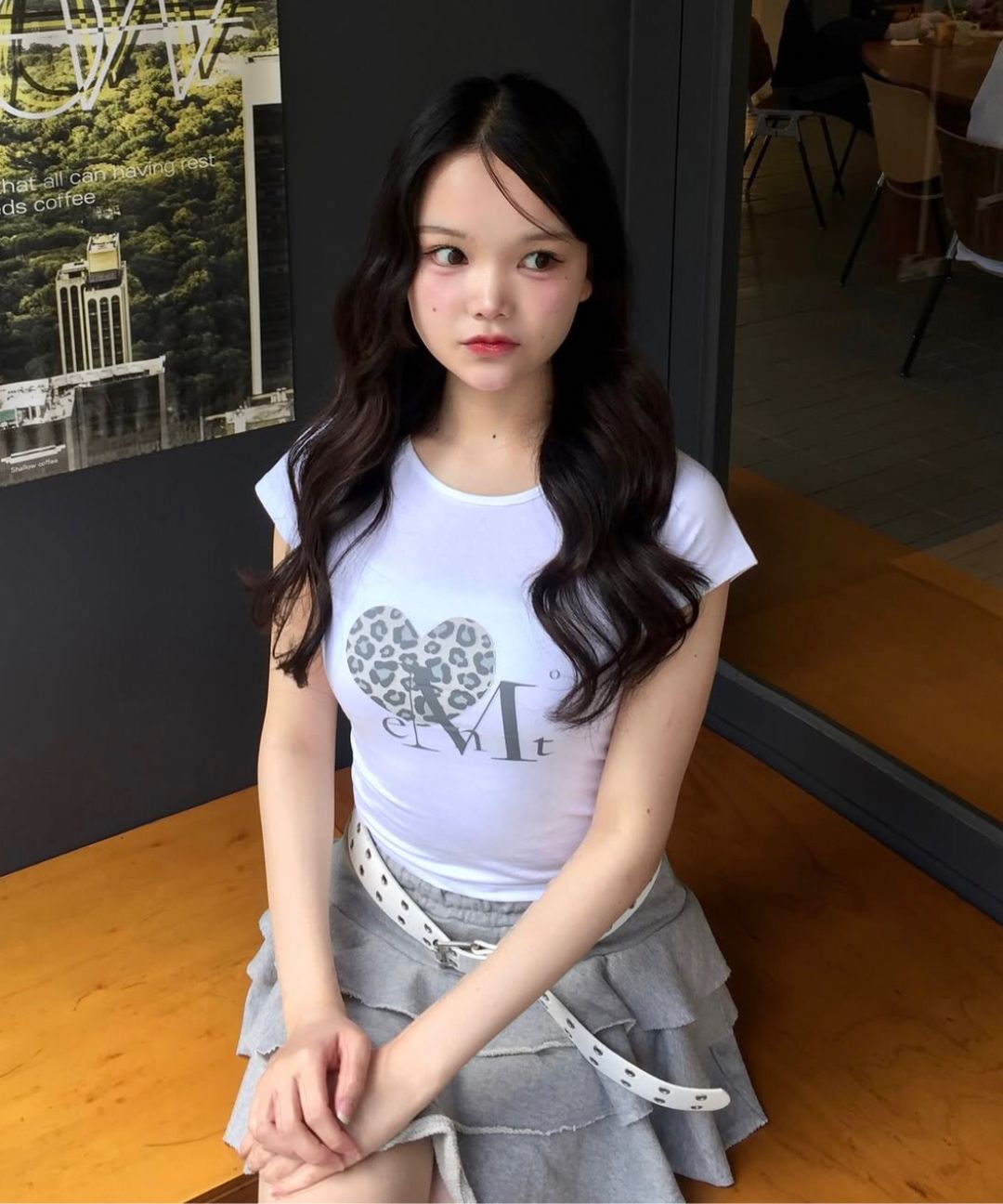 MUSINSA | MUCENT Sierra Hopi Heart Short Sleeve Tee Unisex