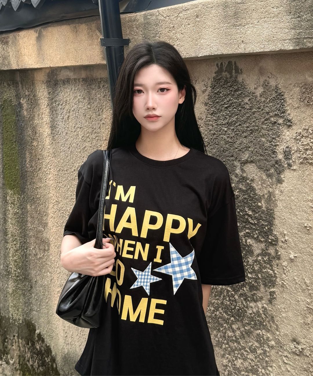 【WAIKEI】I am HAPPY半袖Tシャツ 3色 MUSINSA | WAI KEI I am HAPPY short sleeve t-shirt white