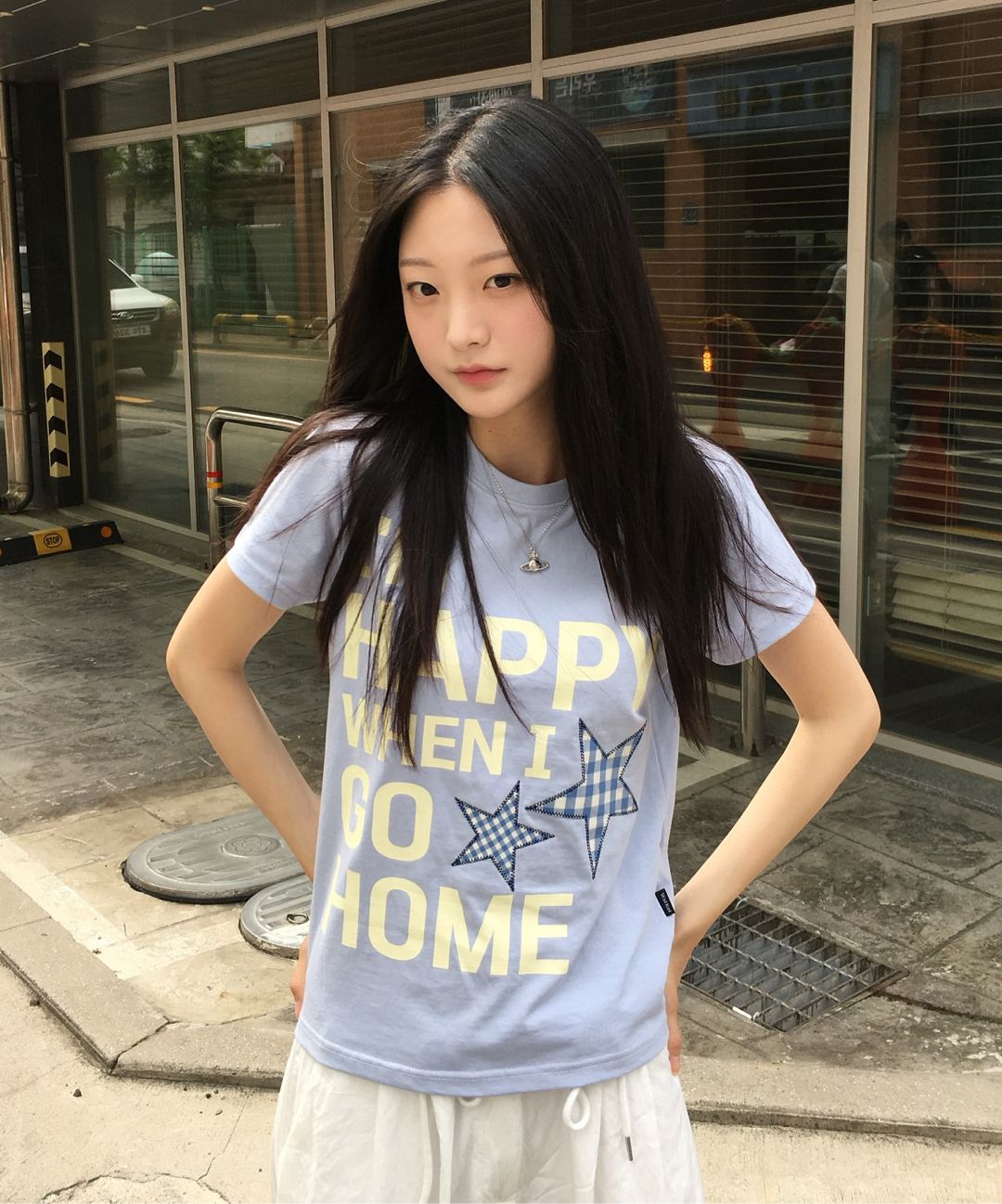 【WAIKEI】I am HAPPY半袖Tシャツ 3色 MUSINSA | WAI KEI I am HAPPY short sleeve t-shirt white