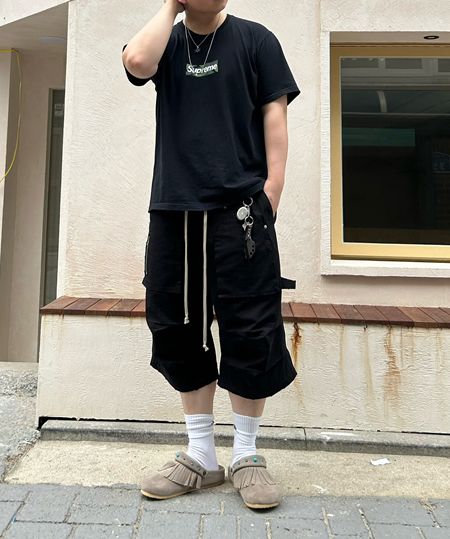 MUSINSA | FLAVORISM VTG Detachable Ripstop Cargo pants (Washed Brown)