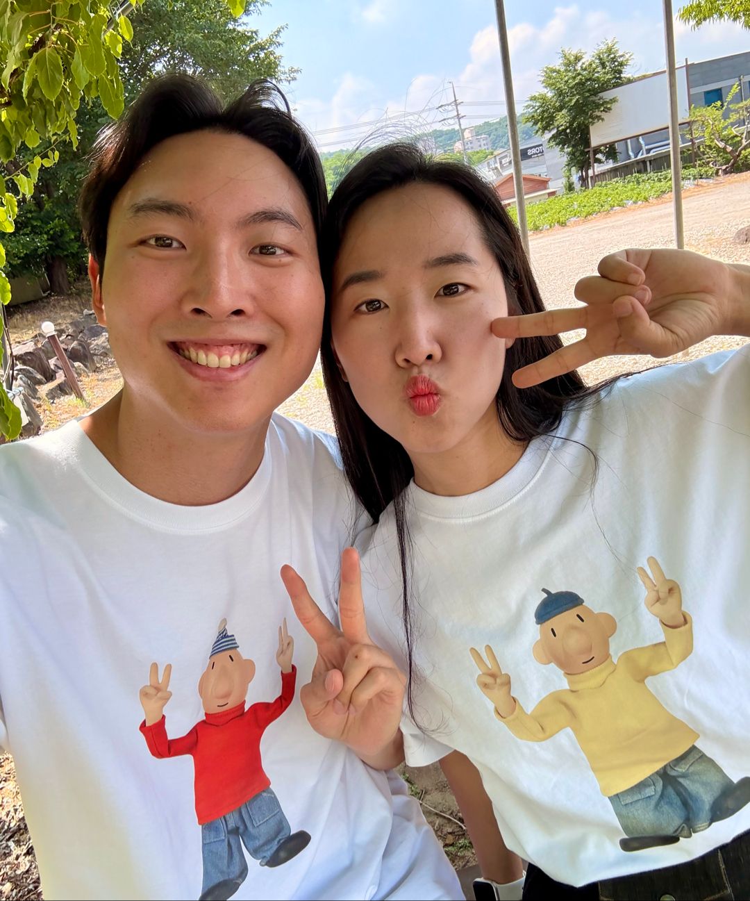Tシャツ・カットソー LAUGHER PATMAT Motion Pat T-Shirt White PM6 MUSINSA公式 | LAUGHER [PAT&MAT] Motion Matte T-shirt. - White