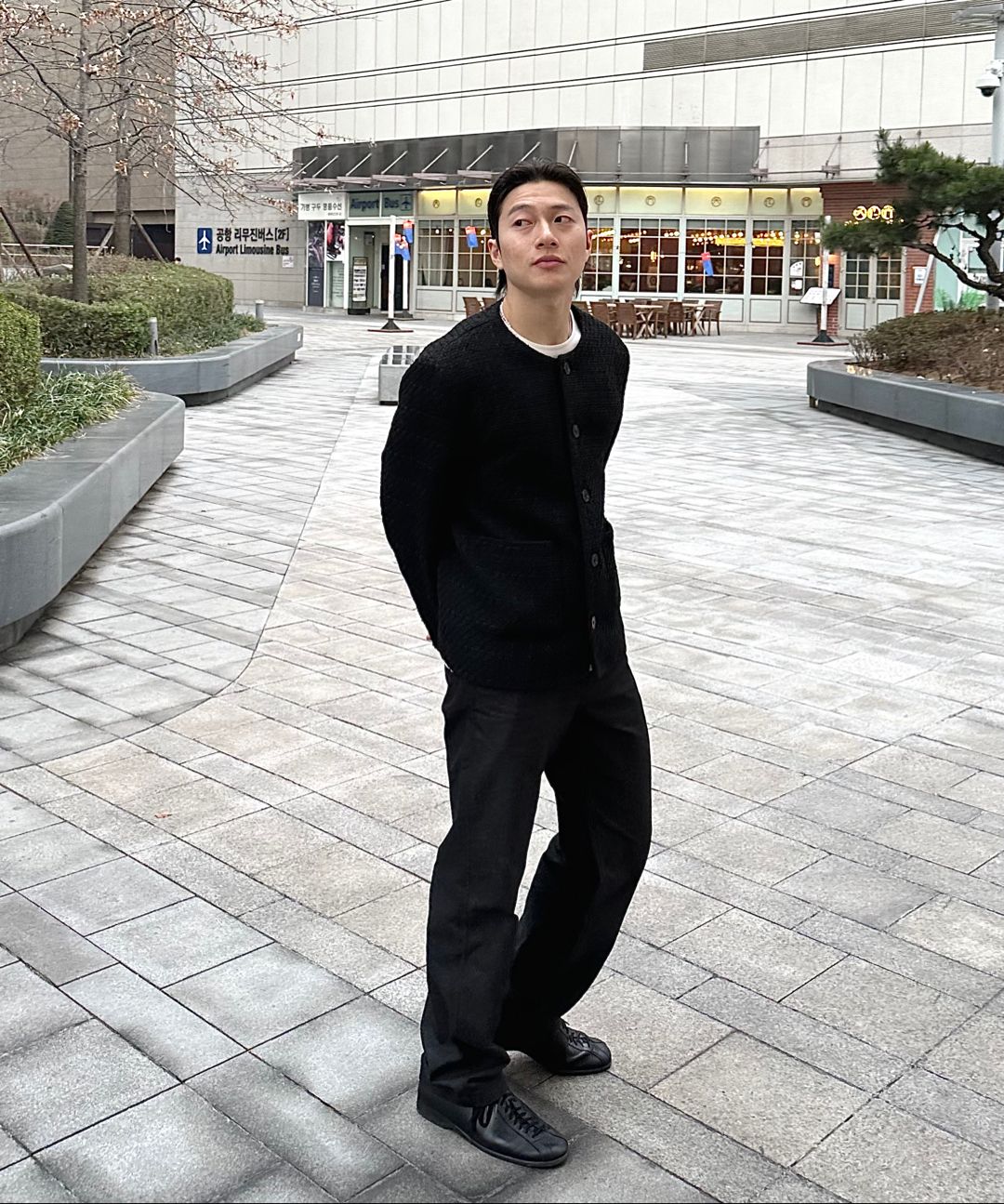 ジャケット・アウター MUSINSA ROUND NECK TWEED JACKET MUSINSA | MUSINSA STANDARD ROUND NECK TWEED JACKET [BLACK]