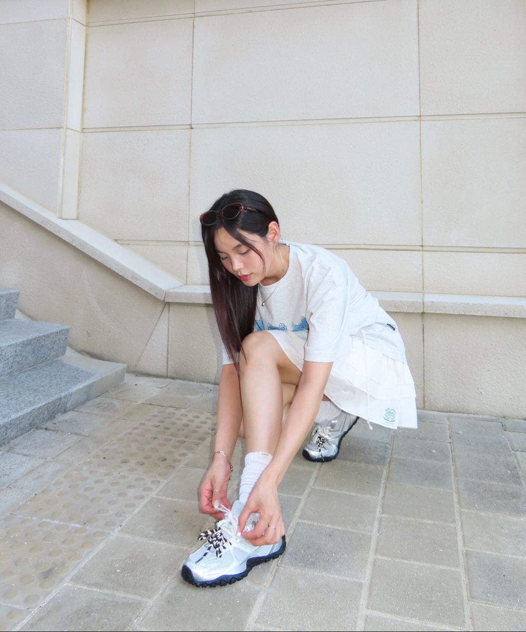 ★Wacky WiLLy★ Waki Low Sneakers Ecru MUSINSA公式 | WACKY WILLY Kitte Sneakers Ecru