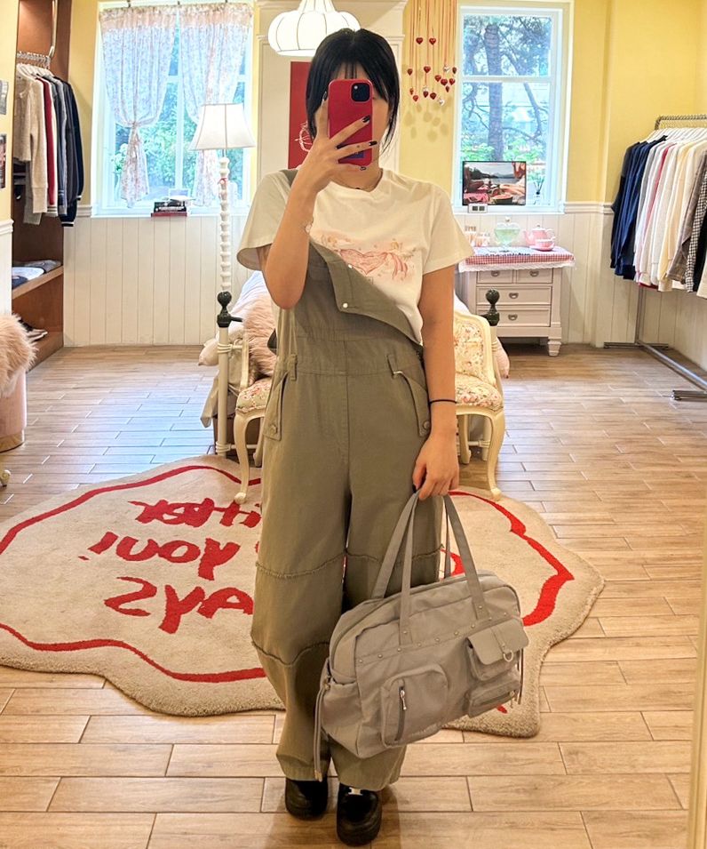 MUSINSA | BITTERCELLS Carry Cargo Bag-Grey