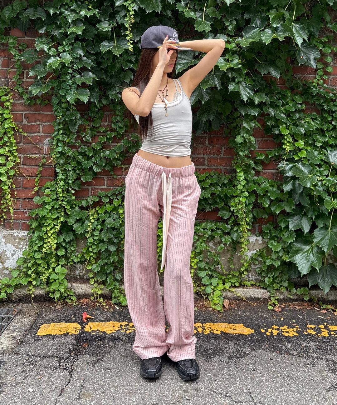MUSINSA | SCULPTOR Summer PJ Pants Blue