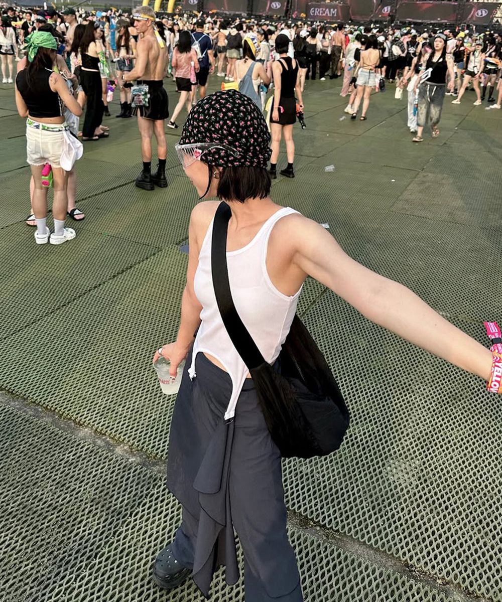 MUSINSA | MISEKI SEOUL Draped midi skirt pants SET BLACK