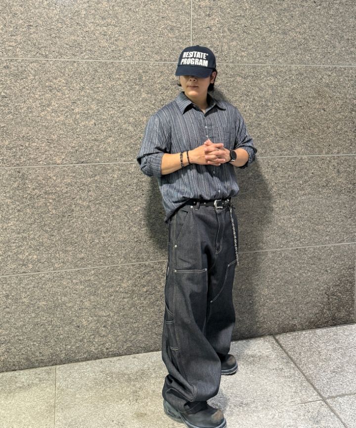 ★ GRAILZ ★ 2025 SS 新作 ★ CARPENTER RAW DENIM PANTS ★ MUSINSA | GRAILZ [GRAILZ x KOIN SEOUL] CARPENTER RAW DENIM