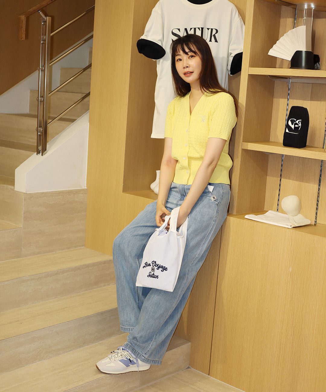 韓国人気★SATUR★(W)Linen Relaxed Denim Pants★デニムパンツ MUSINSA | SATUR (W) Linen Relaxed Denim Pants Blue