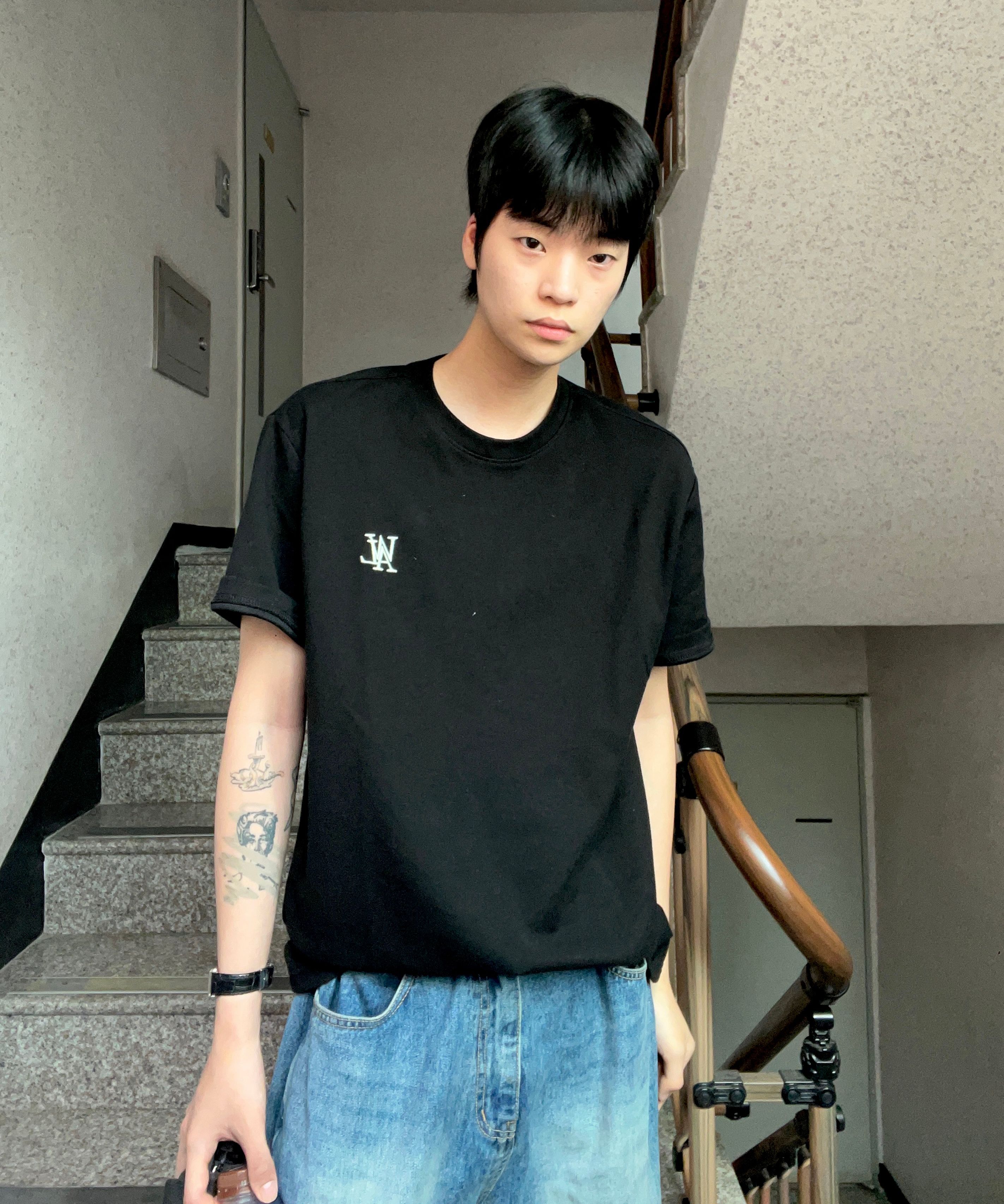 ★韓国の人気★【MASSNOUN】★DEMONSTRATION T-SHIRT.S★ MUSINSA | MASSNOUN [#16] Demonstration Short Sleeve T-Shirt