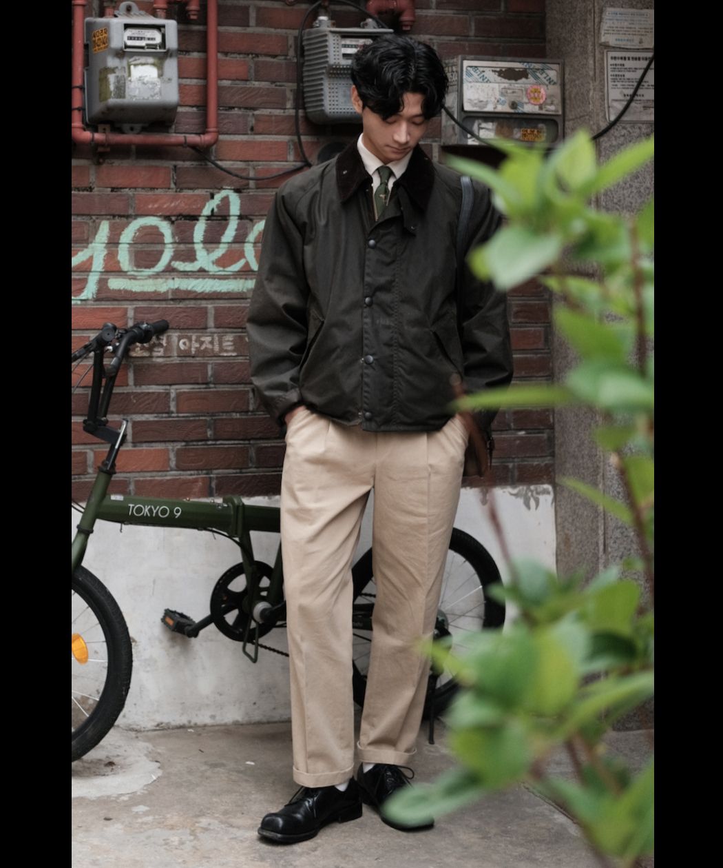 MUSINSA公式 | MUSINSA STANDARD ワックスドCNハンティングジャケット