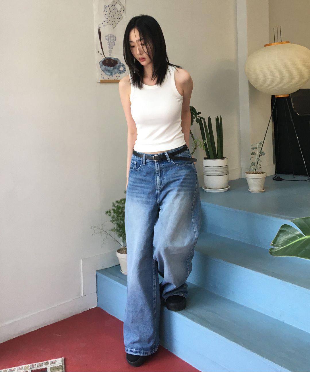 MUSINSA公式 | BUTTON SEOUL Ugly Daddy Mash Sneakers (Triple