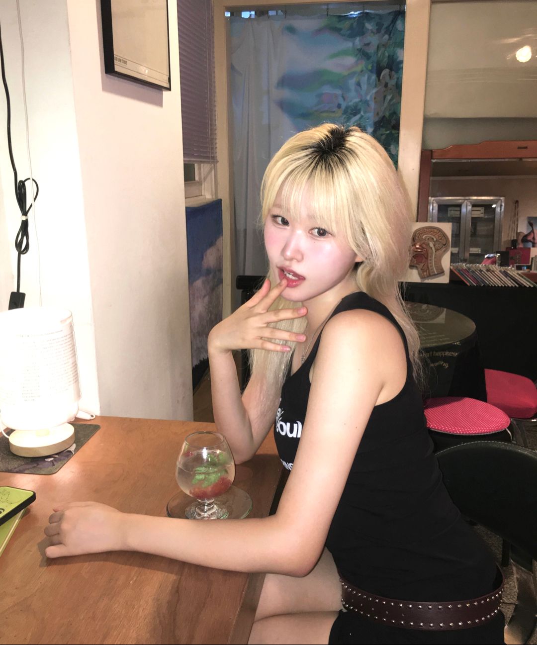 ★ MISEKI SEOUL★ Abyssesmarins relax sleeveless BLACK MSK2 ☆ MISEKI SEOUL☆ Abyssesmarins relax sleeveless BLACK MSK2