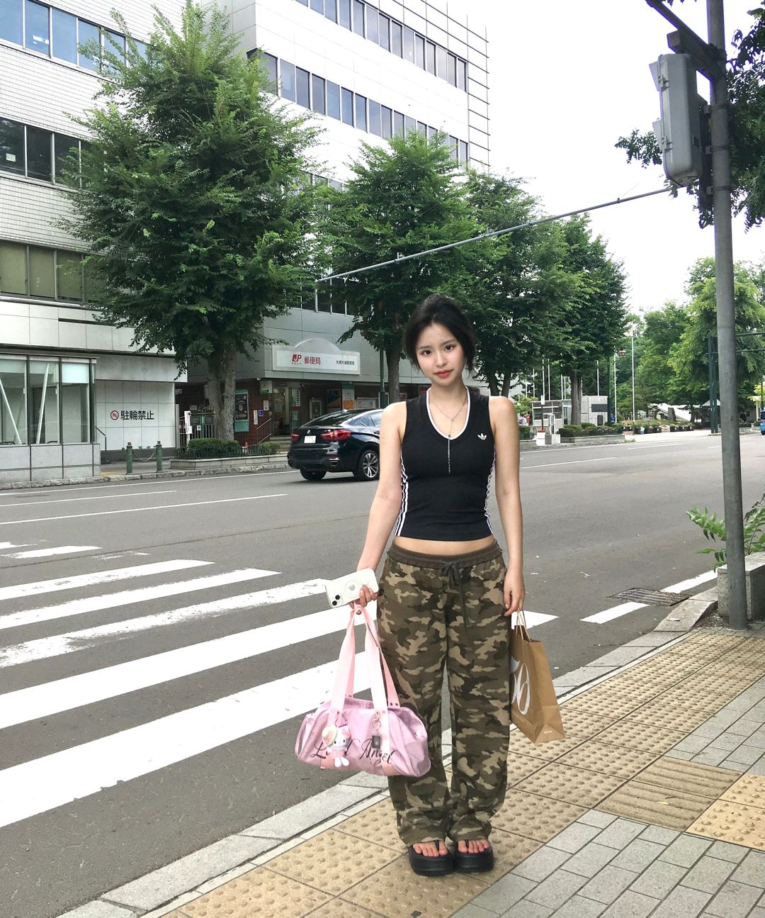 MUSINSA | SCULPTOR Local Angel Gym Bag Black