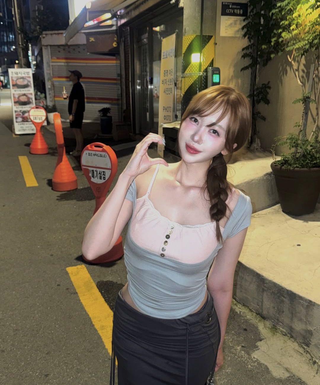 ★PLEASENOFOLLOW★ Katie Button Baby Top 4color MUSINSA | PLEASENOFOLLOW Katie Button Baby Top (Dusty Blue)