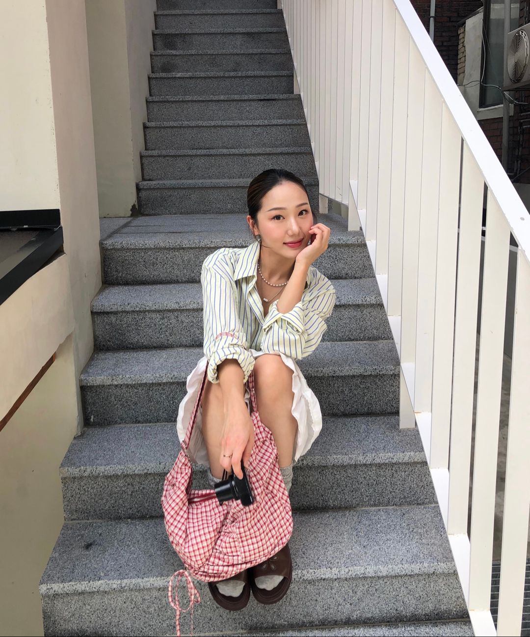 ■Fennec■ LASSIE BAG FRINGE IVORY FNFSB03FIF MUSINSA公式 | fennec LASSIE BAG - FRINGE IVORY