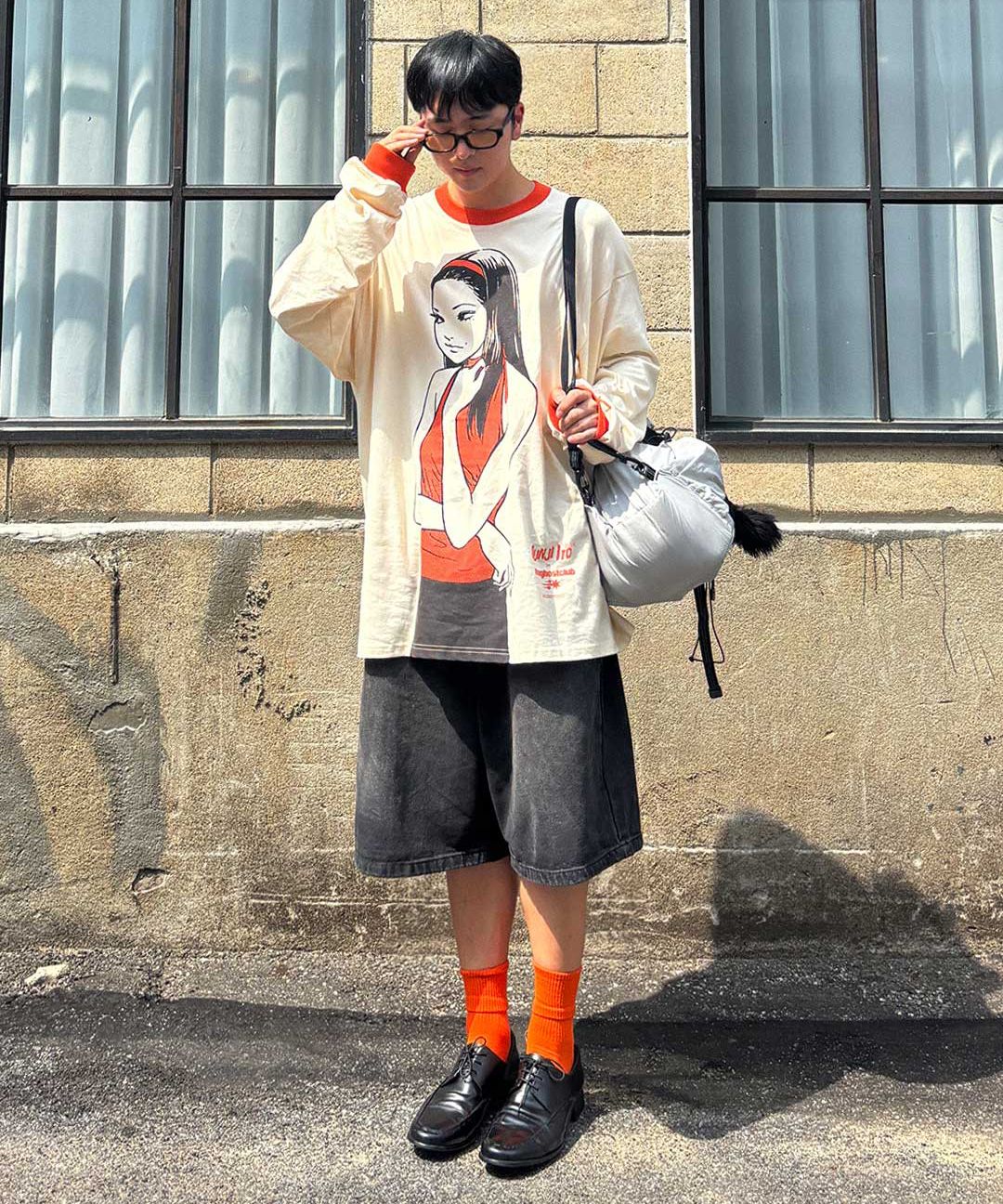 MUSINSA | NICE GHOST CLUB JUNJI ITO MANIAC TOMIE BIG BIG L/S