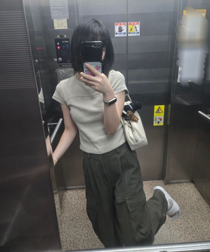 MUSINSA | SOMEWHEREBUTTER baguette bag - butter cream