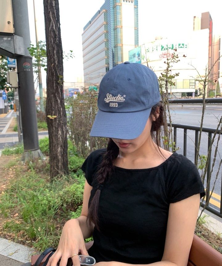 MUSINSA | 1993STUDIO Wave Studio Ball Cap_Brown