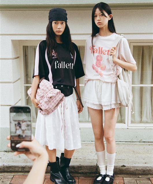MUSINSA公式 | FALLETT Double Ribbon Shirring Bag Red