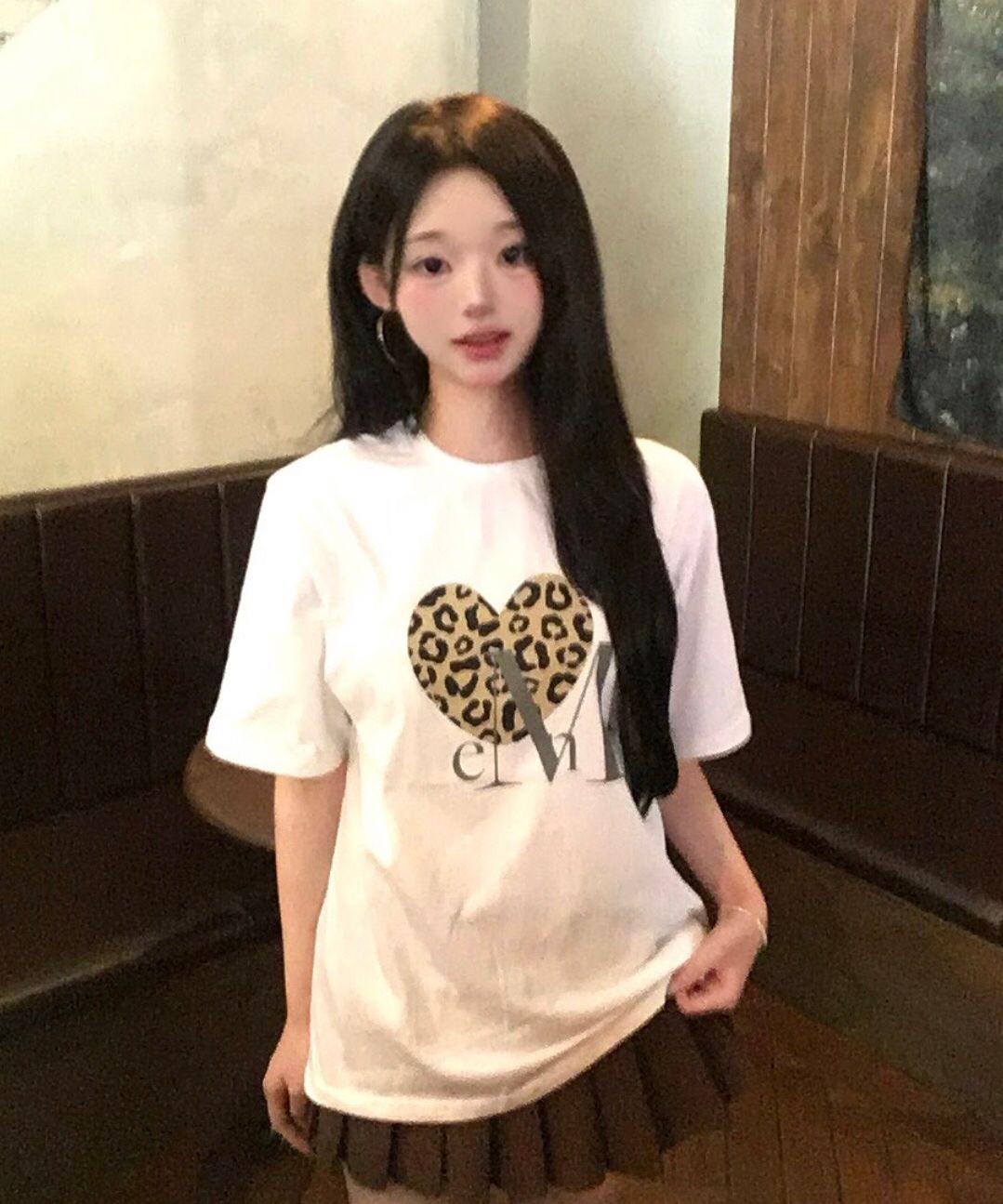 MUSINSA | MUCENT Sierra Hopi Heart Short Sleeve Tee Unisex