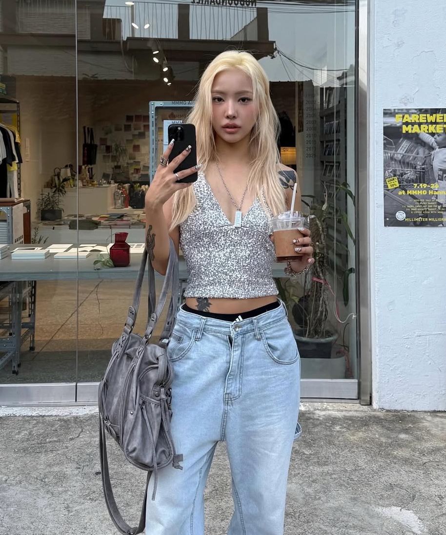 MUSINSA | FANCY CLUB Belted Washed Leather Bag (GRAY) F25QE990