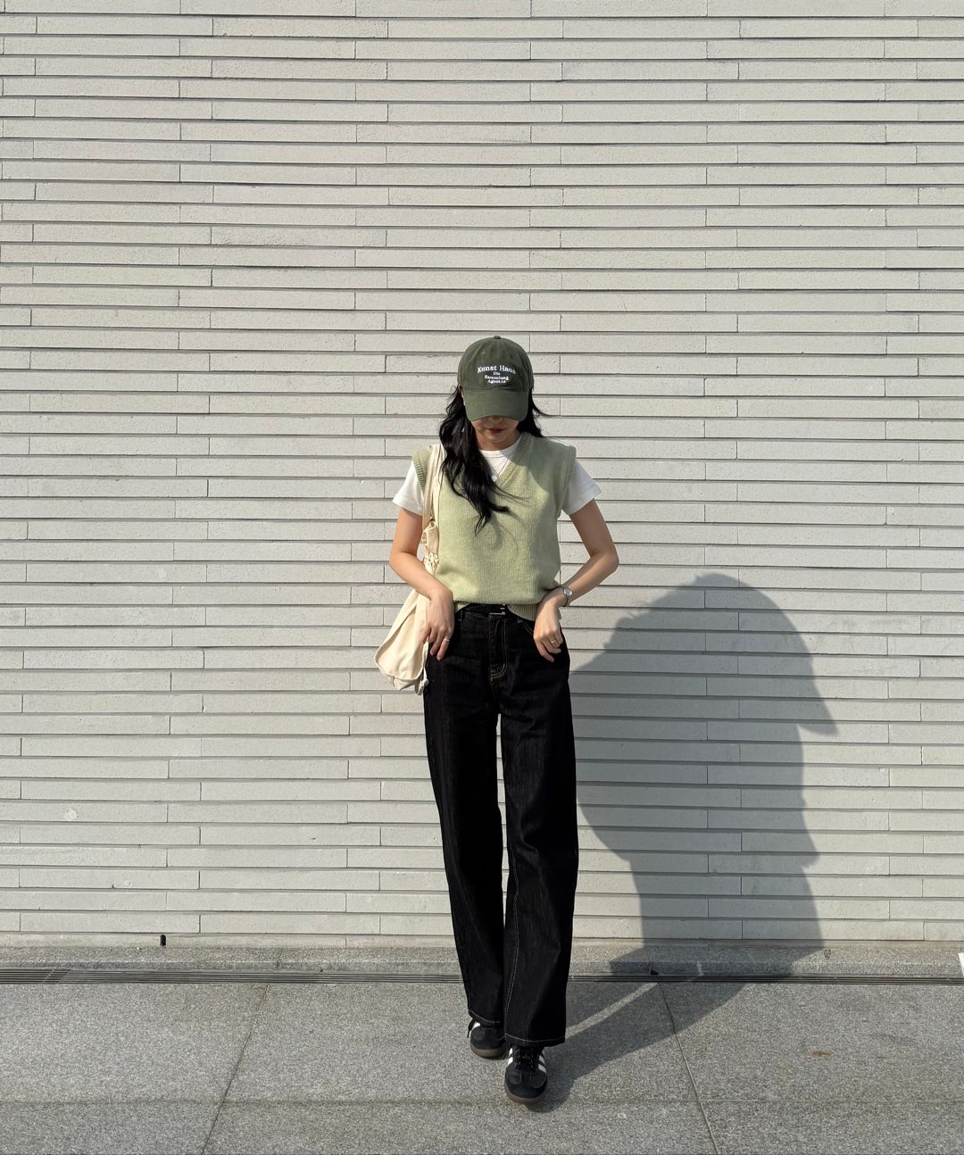 MUSINSA | DUMARO Kunsthaus cotton ball cap / green