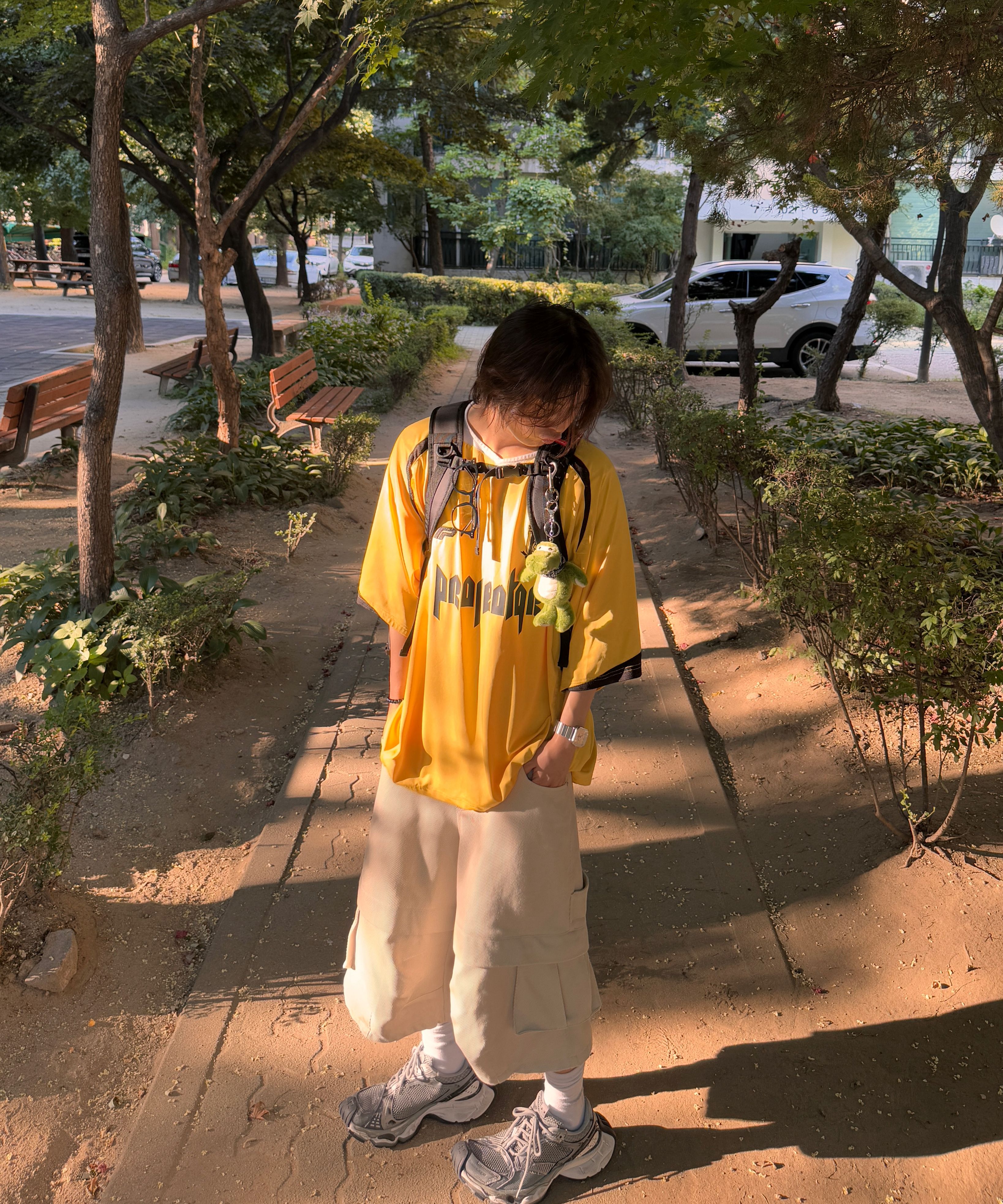 MUSINSA公式 | ARCHIVE BOLD 939 LOGO BACKPACK (BLACK)