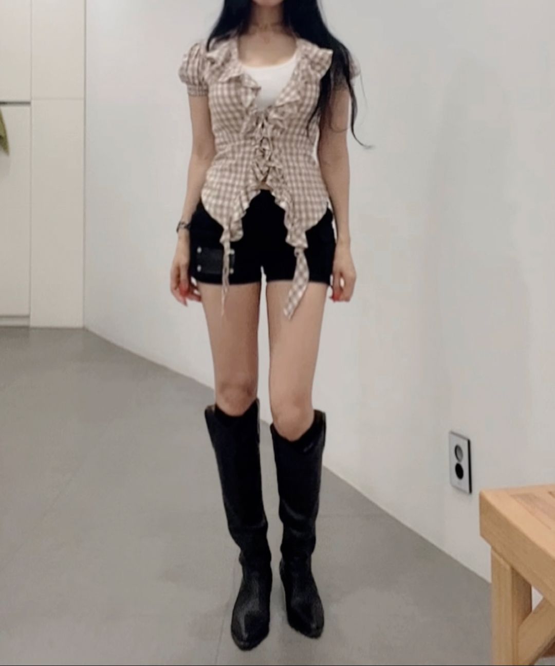 MUSINSA | SCULPTOR Cottage Open Blouse Raw