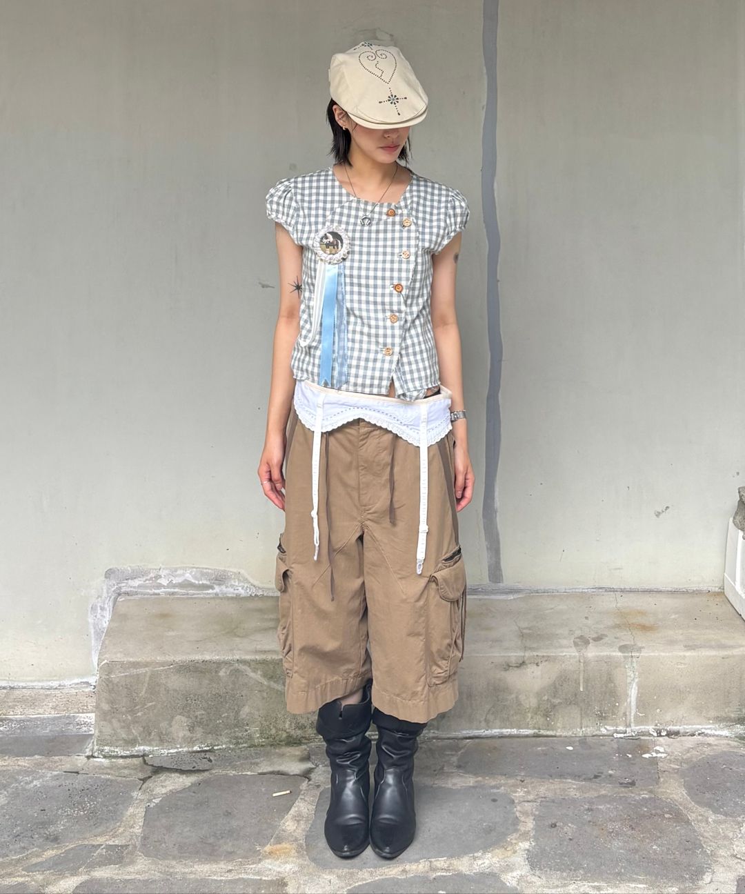 스컬프터(SCULPTOR) Bermuda Utility Pants Mocha - 사이즈