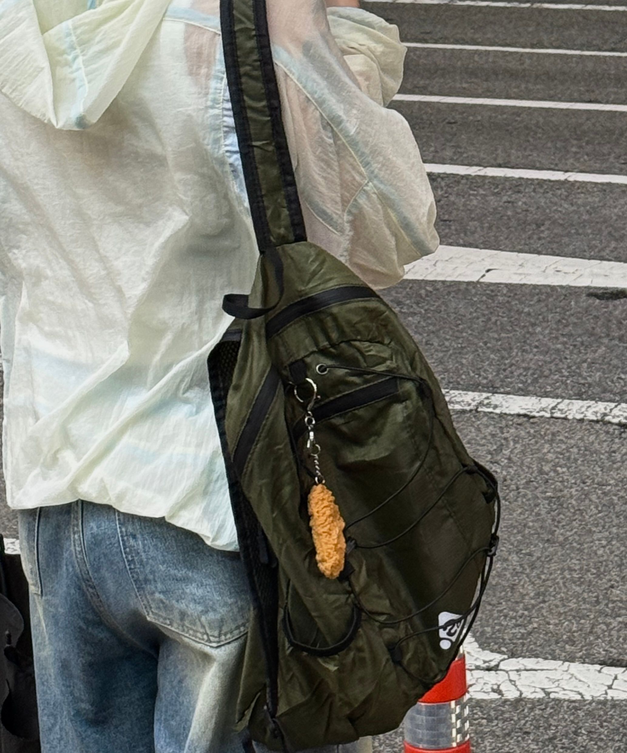 MUSINSA公式 | HEISAN 超軽量コンパクトポケットバッグV2カーキ (M)