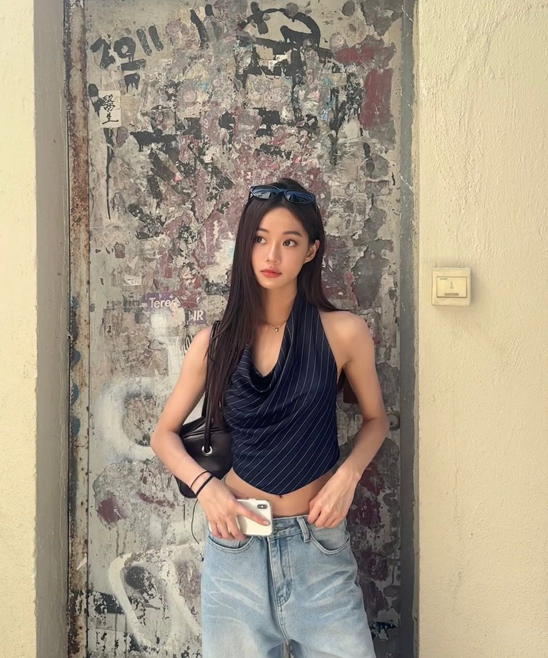 Not your roseノットユアローズDraping Halter Top org.jpg