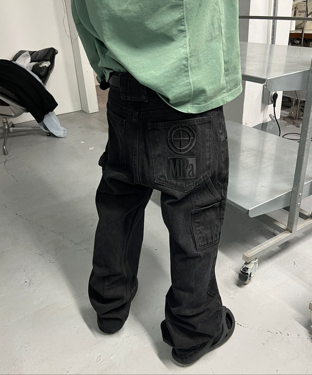 MUSINSA | PLASTICPRODUCT MPa Painter Denim (BLUE)