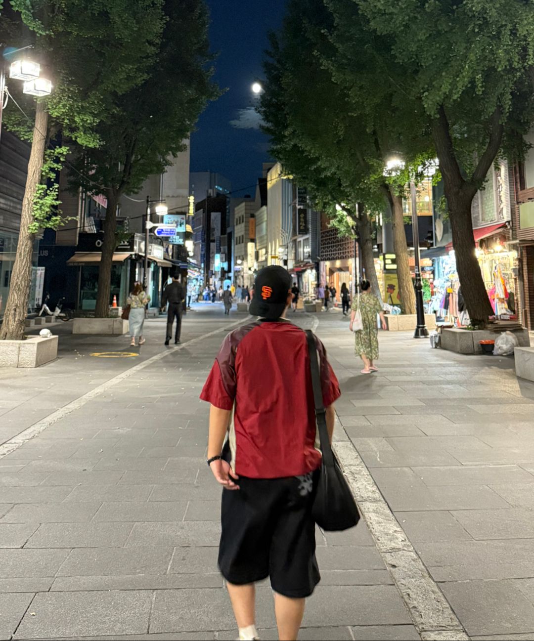 MUSINSA | Honda Motorcycle Speed Track nylon T-shirt Red