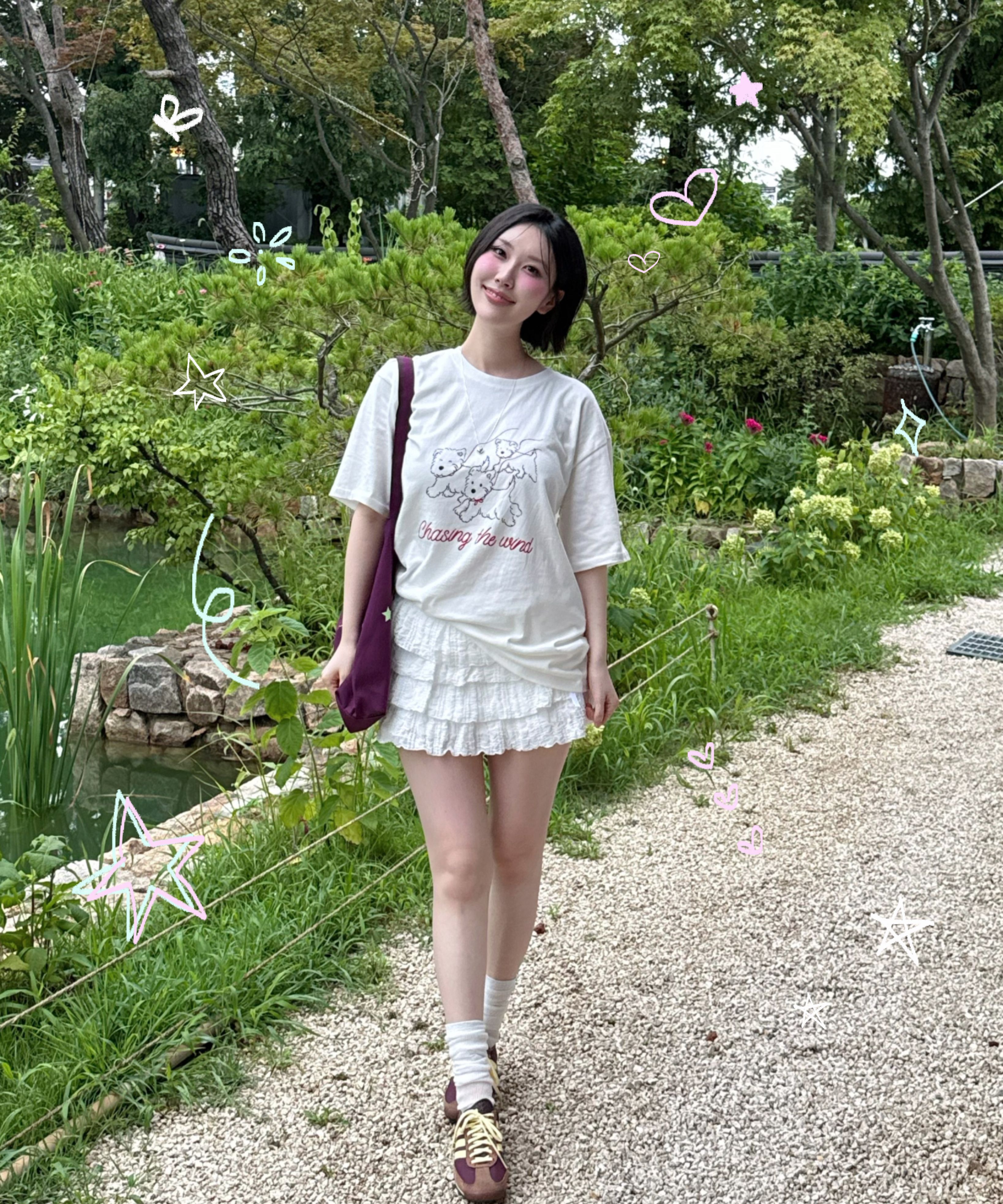 MUSINSA公式 | ROSÉ FRANTZ CanCan Ribbon Mini Skirt [Black]