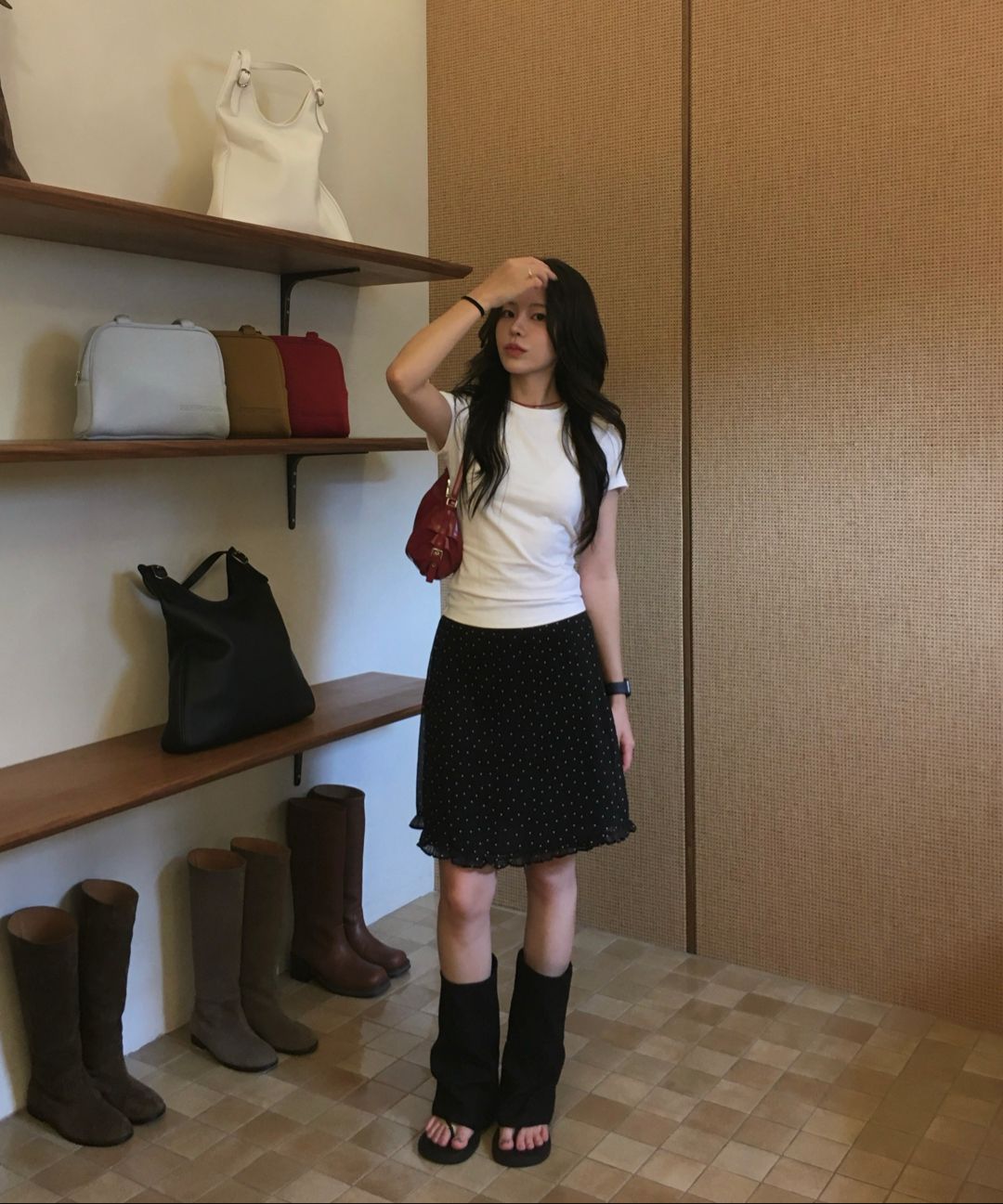 MUSINSA | STAND OIL Belted Round Bag · Belted Round Bag