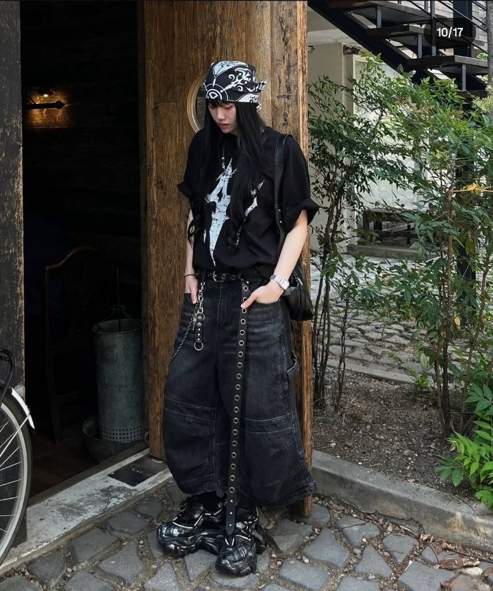 MUSINSA | ROARINGRAD Carpenter Bermuda Denim Pants Blue