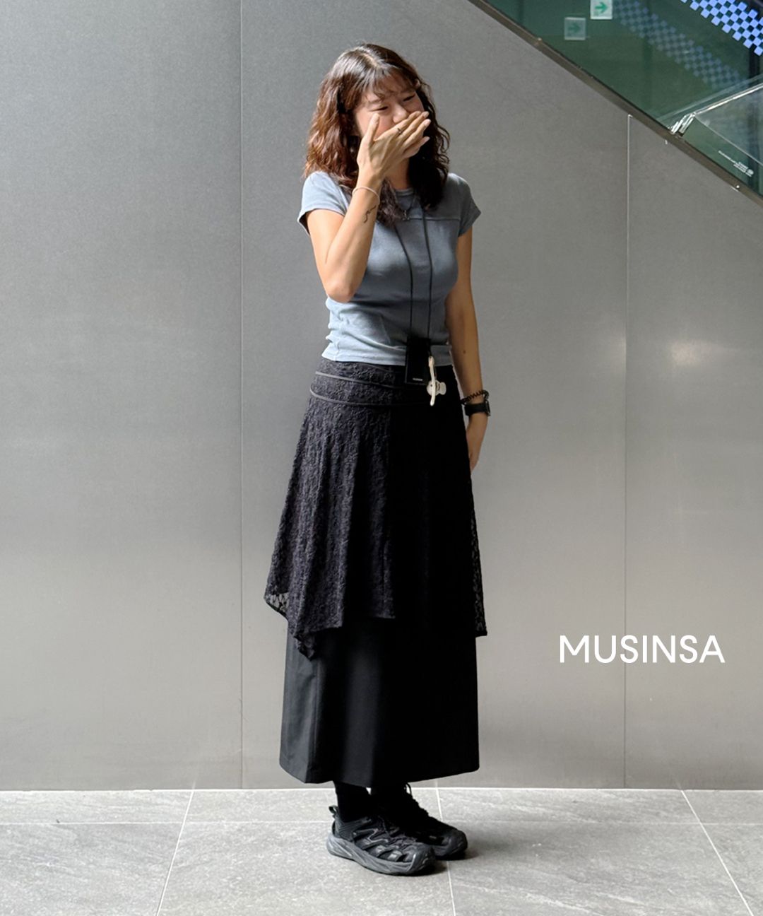 MUSINSA公式 | MUSINSA STANDARD WOMAN Women's Lace Layered