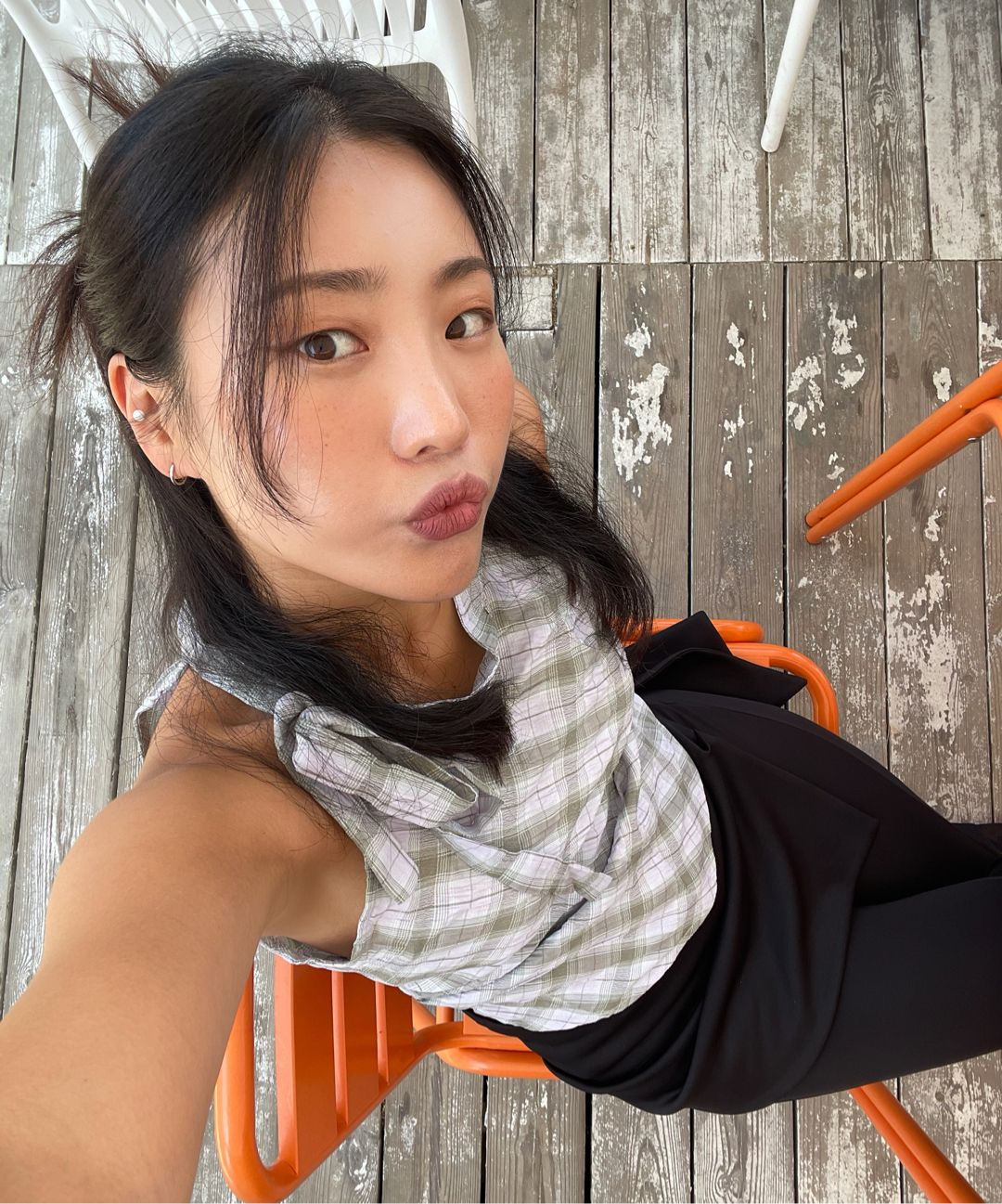 MUSINSA | MISEKI SEOUL Capri wrap skirt pants SET BLACK
