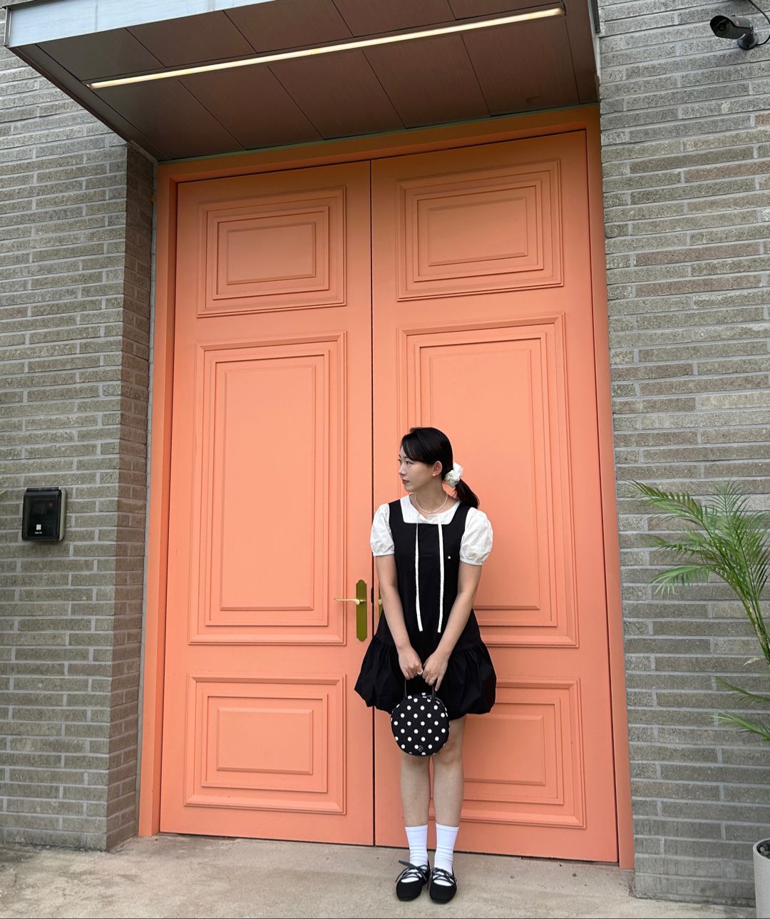 MUSINSA | HEEARI Luna Tambourine Tote Bag_Dot