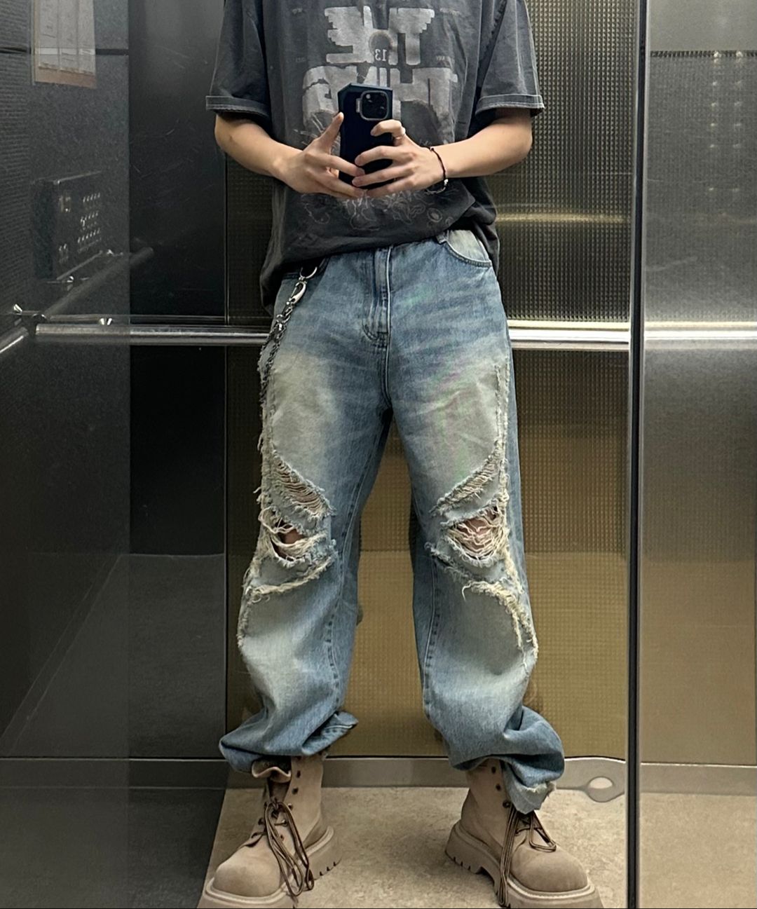 MUSINSA | DNSR Mammoth Suede Walker Brown