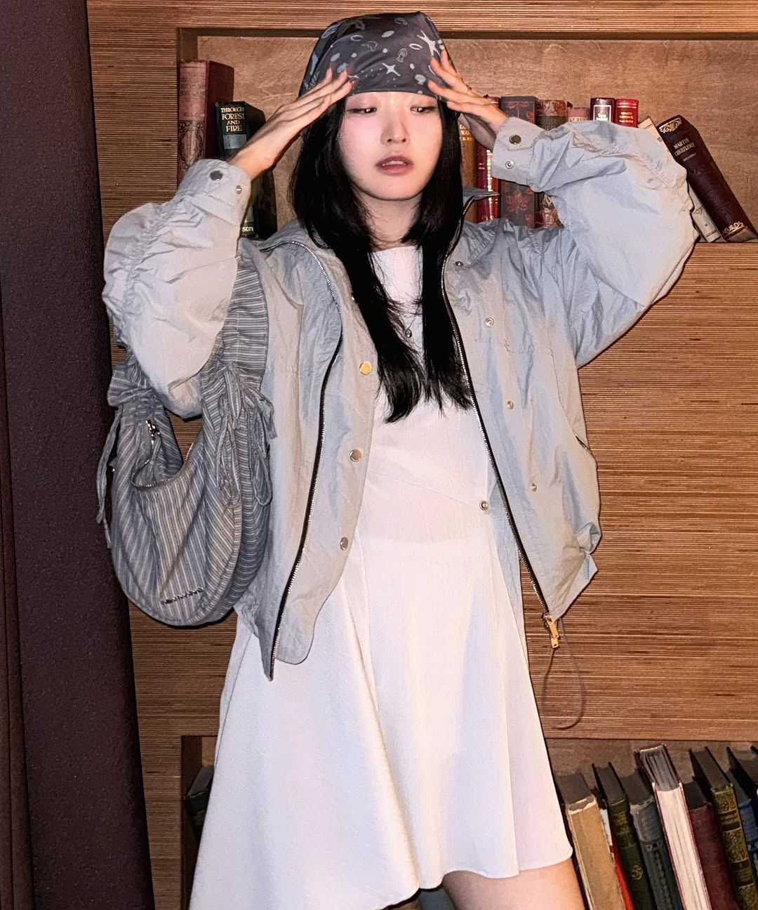 ◆MISEKI SEOUL◆ Billow sheer sleeveless one piece IVORY MSK MUSINSA | MISEKI SEOUL Billow sheer sleeveless one piece