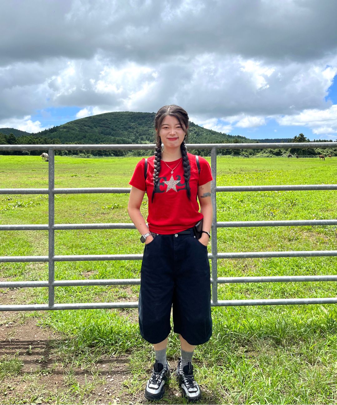 MUSINSA | THE COLDEST MOMENT TCM check pocket half pants (navy)