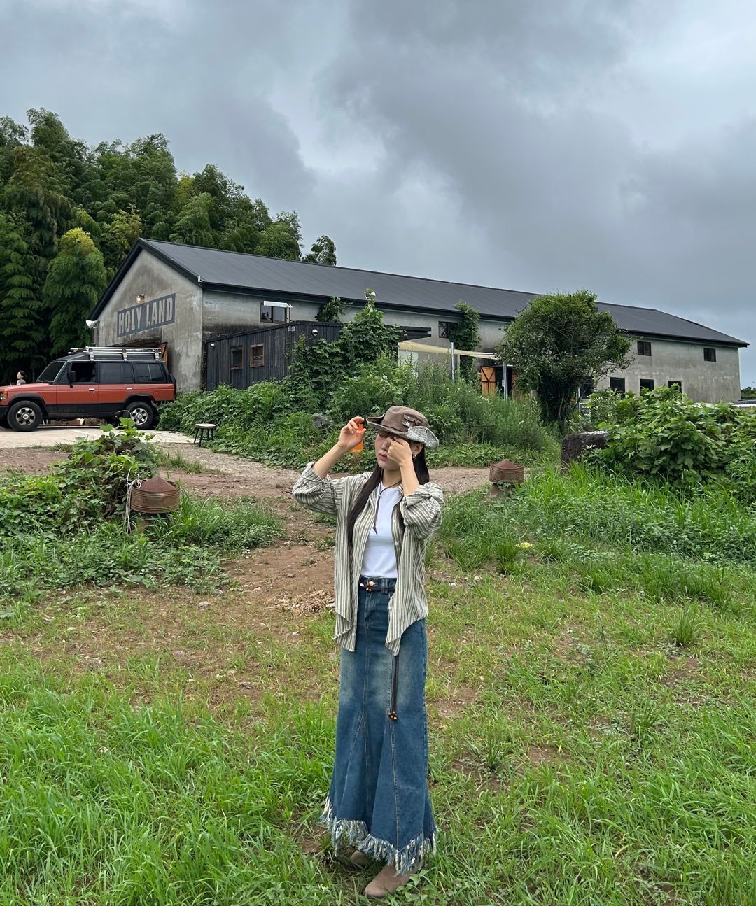 MUSINSA公式 | AEAE SAFARI BUCKET HAT [IVORY]