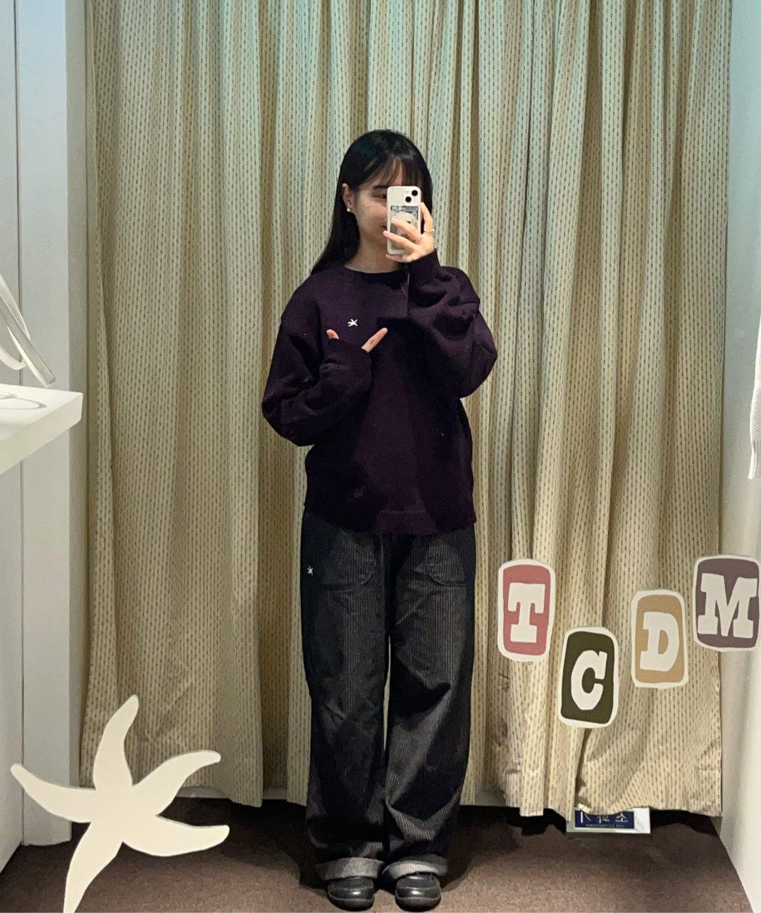 MUSINSA | THE COLDEST MOMENT TCM starfish pin stripe pants