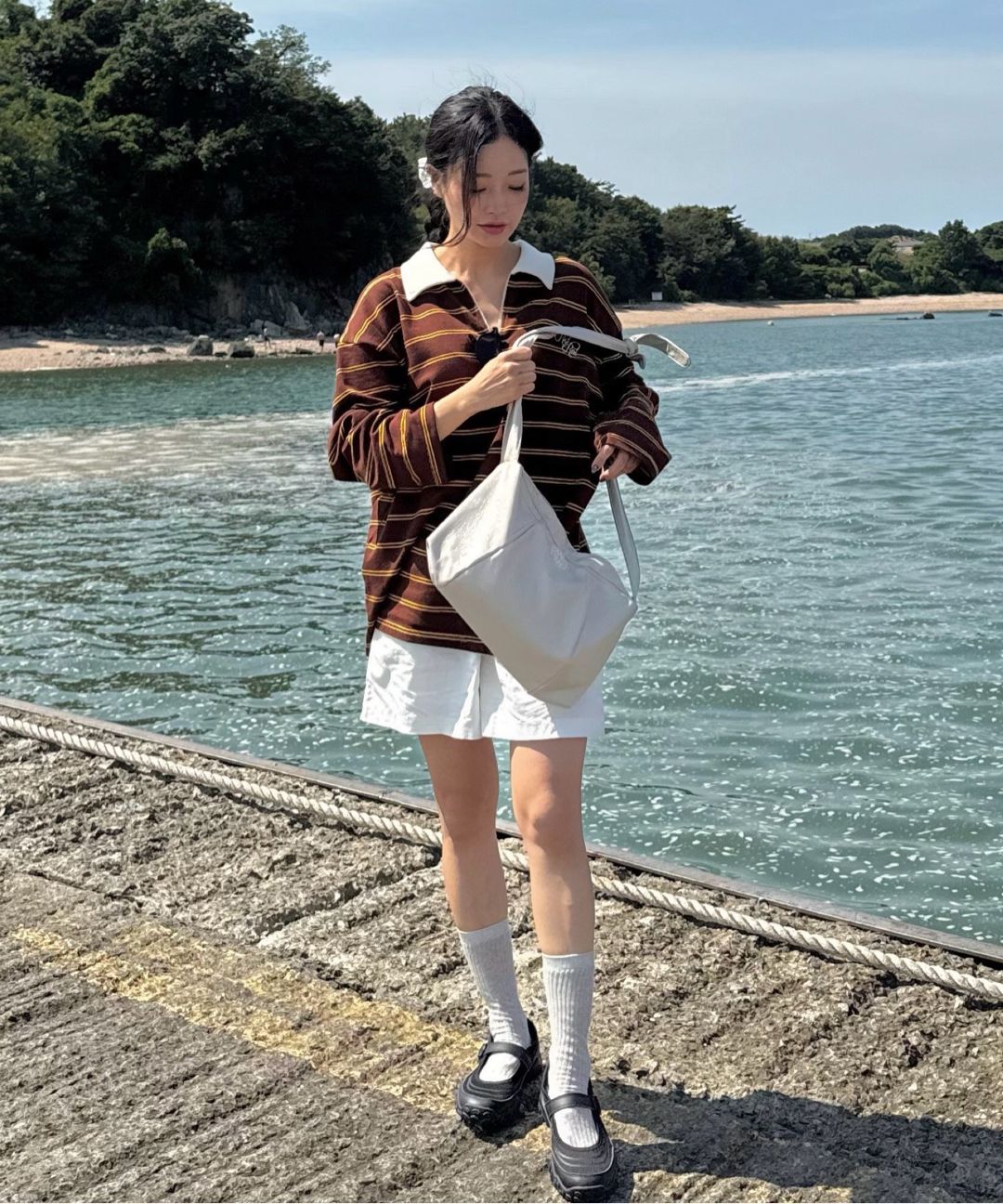 MUSINSA | NICK&NICOLE NICOLE SQUARE SHOULDER BAG_PINK