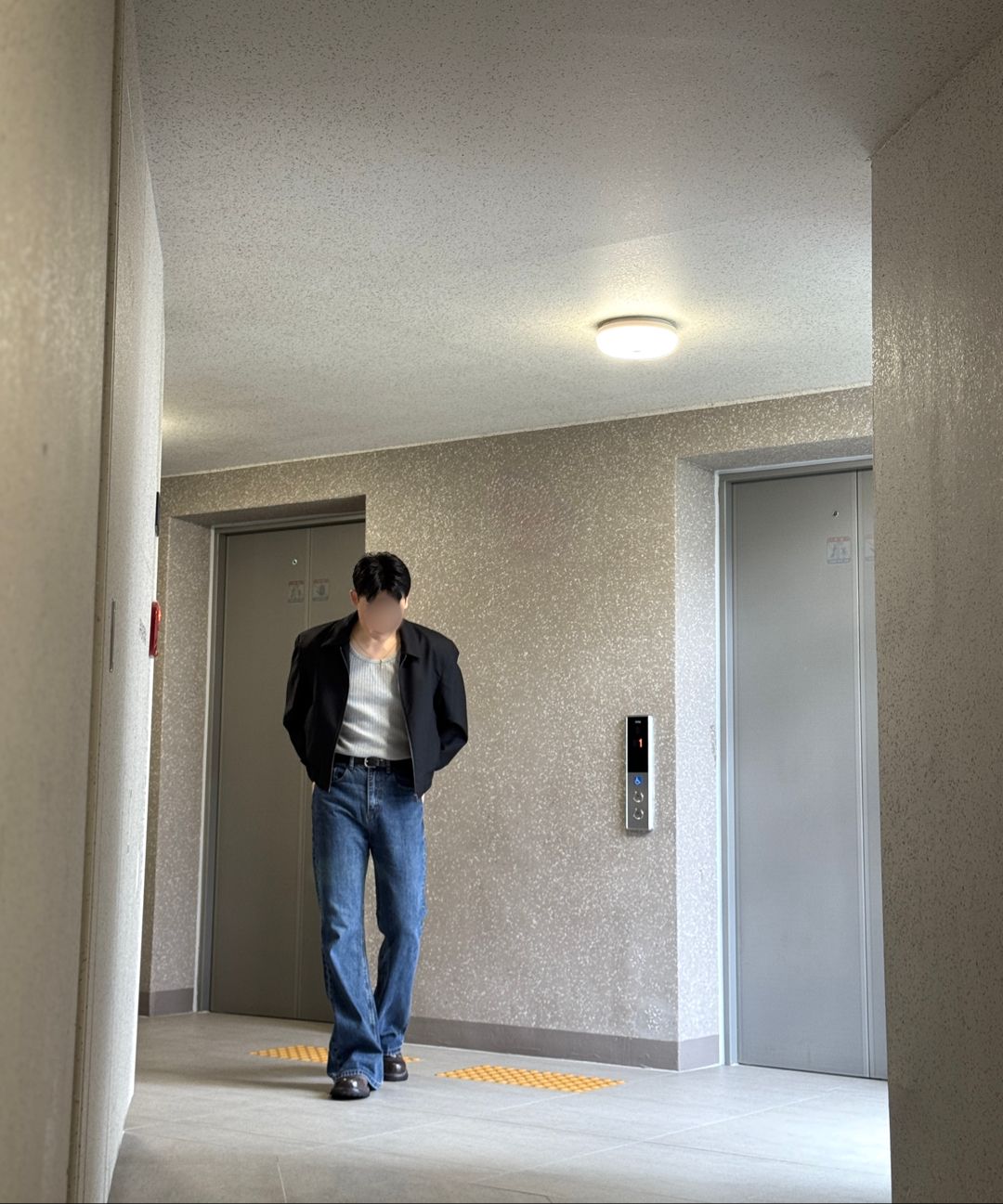 MUSINSA公式 | LMOOD セレニティウールブルゾンジャケットブラック