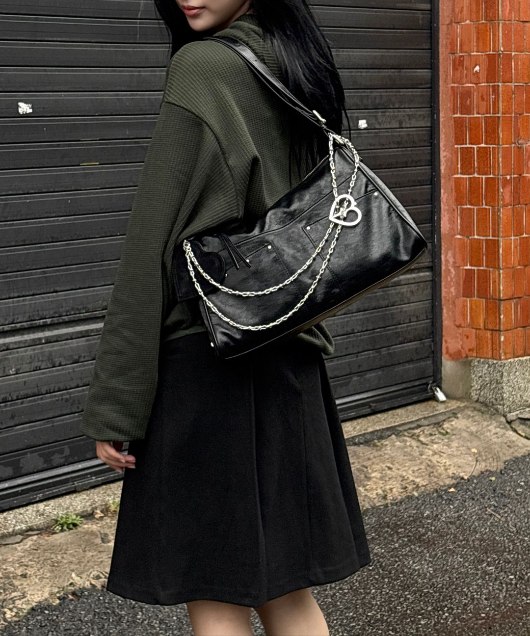 MUSINSA | fennec BASH BAG - SAND STONE