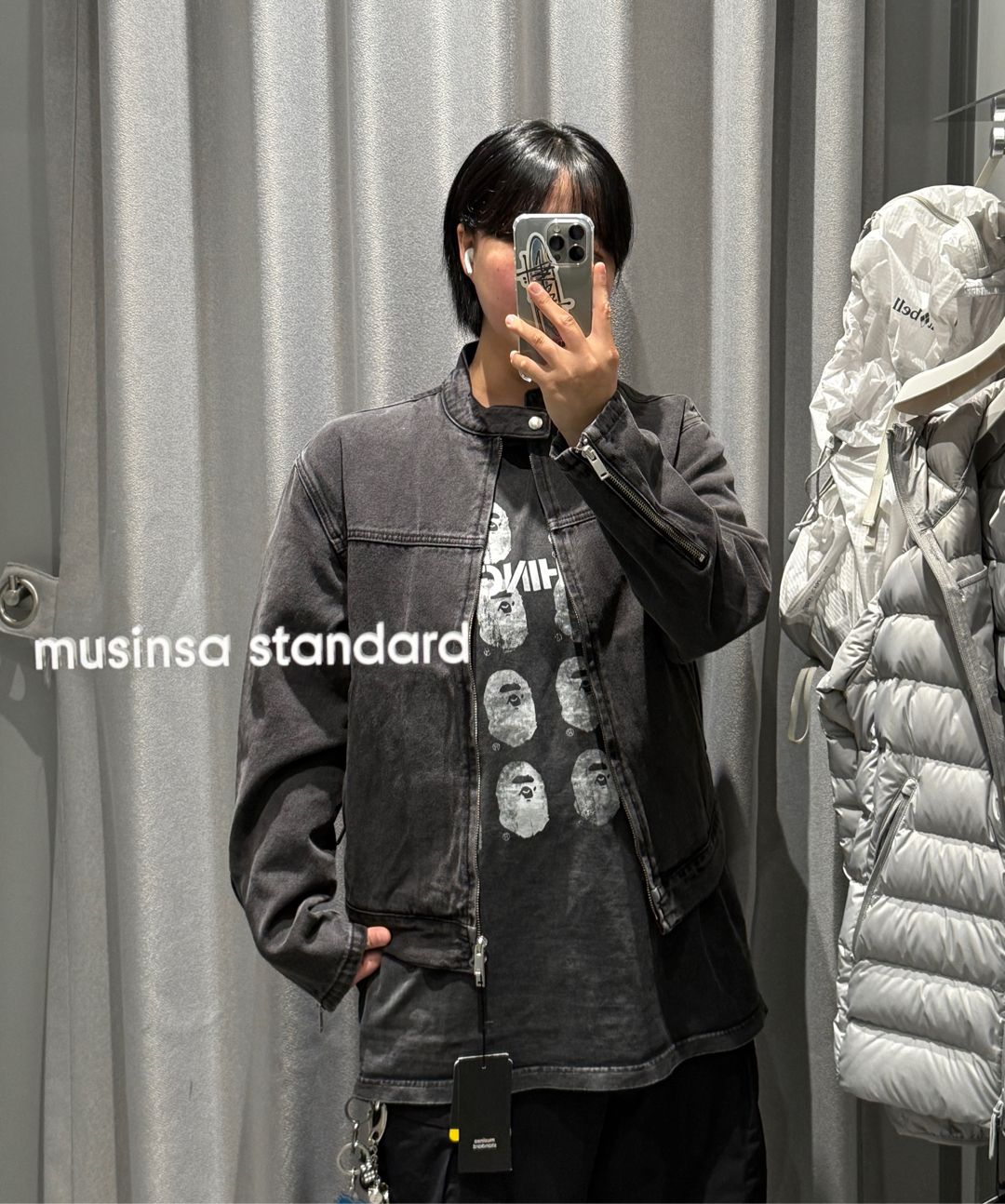 MUSINSA公式 | MUSINSA STANDARD デニムレーサージャケット