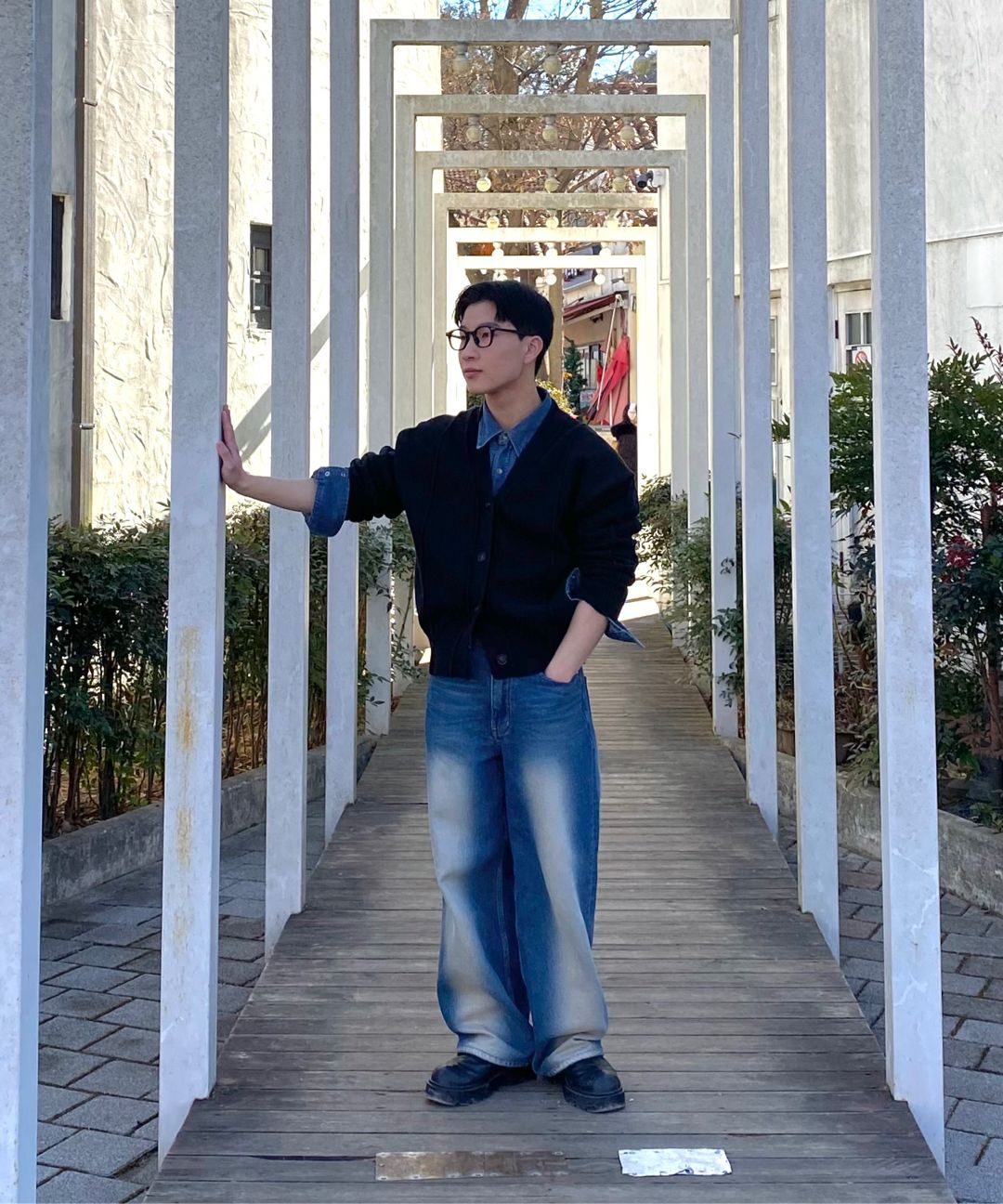 MUSINSA公式 | SATUR Brooklyn Newtro Wide Washed Denim Pants